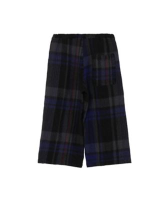 FELTED WOOL WIDE PANTS YXーP27ー